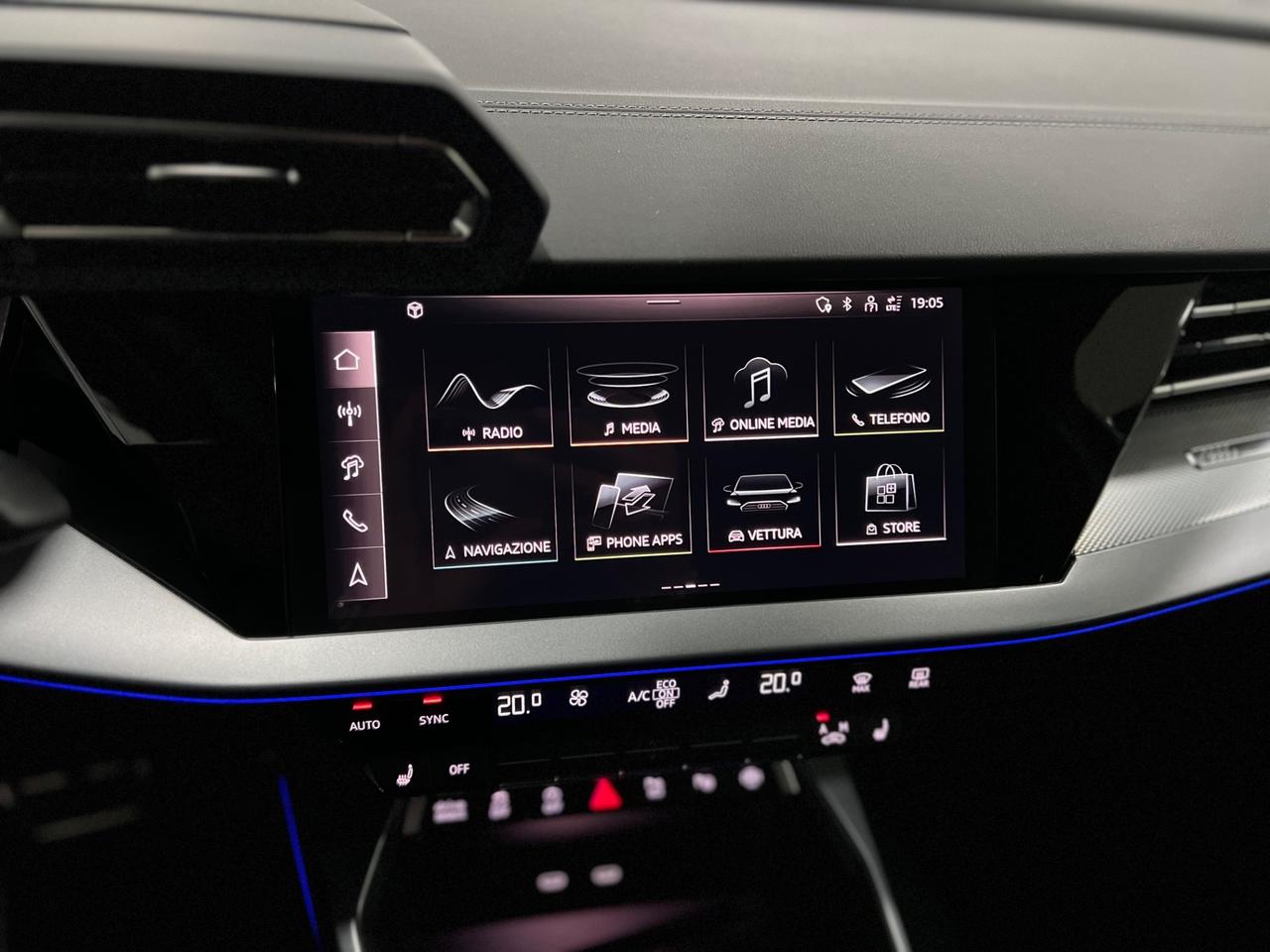 Audi A3 SPB 35 2.0 TDI STronic SLine Edition 150 cv