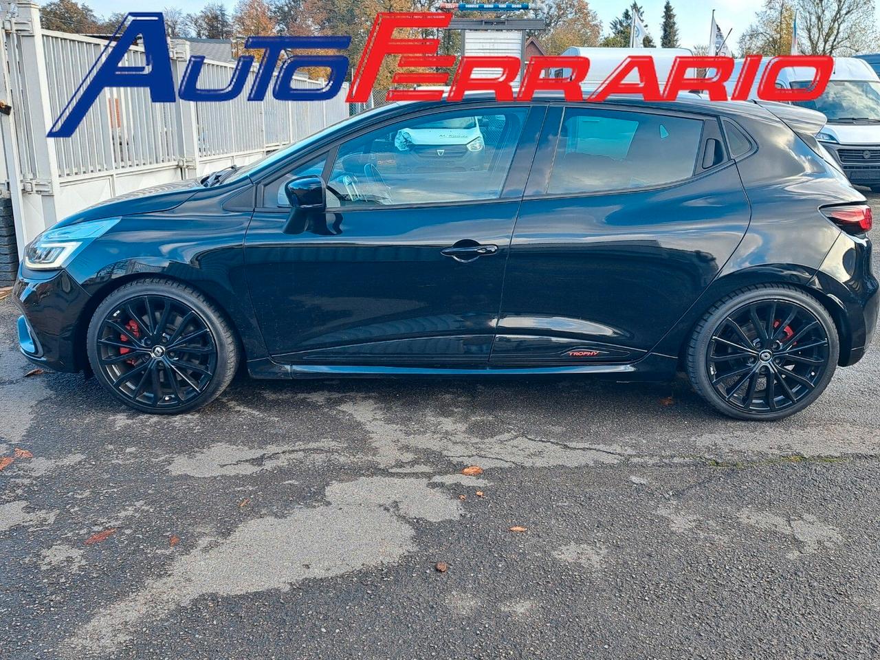 Renault Clio RS TROPHY LED 18" NAVY SENS PARK DOPPI CRUISE CONTROL SEDILI RISCALDATI VETRI SCURI RETROCAMERA