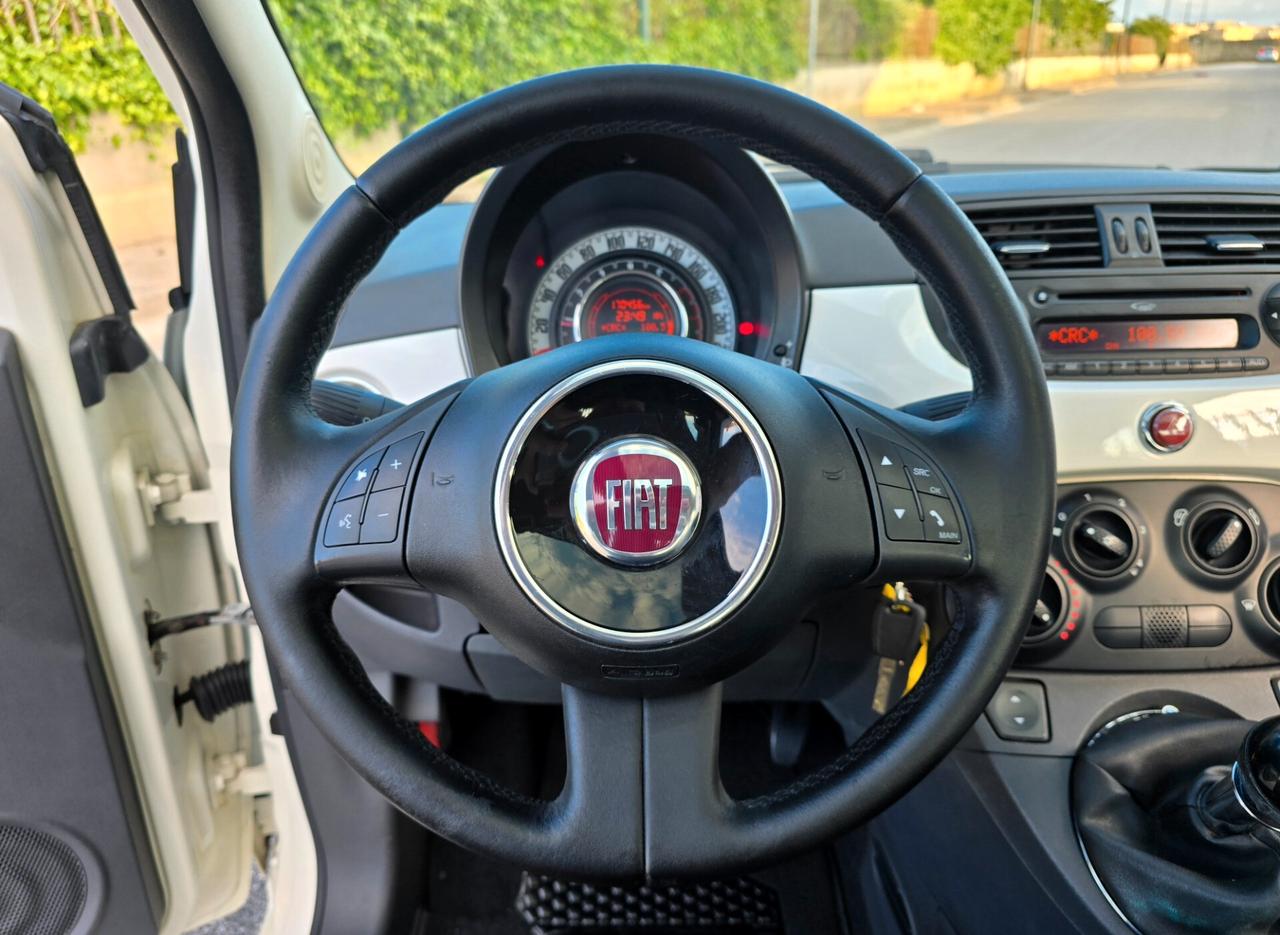 FIAT 500 LOUNGE 1.2 GPL 2014 TETTO PANORAMICO