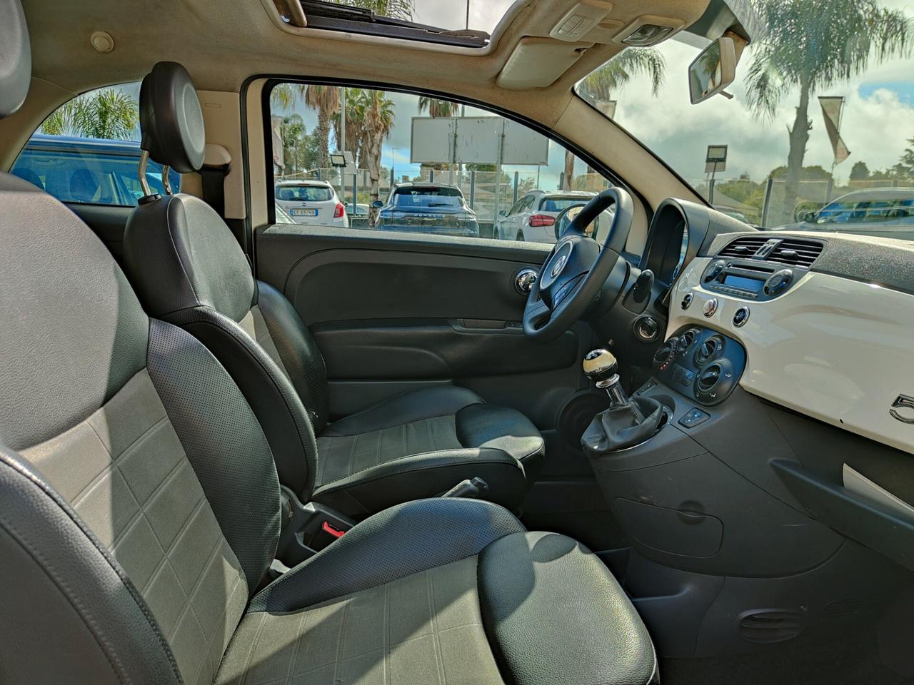 Fiat 500 sport 1.2 benzina tetto apribile con zero km