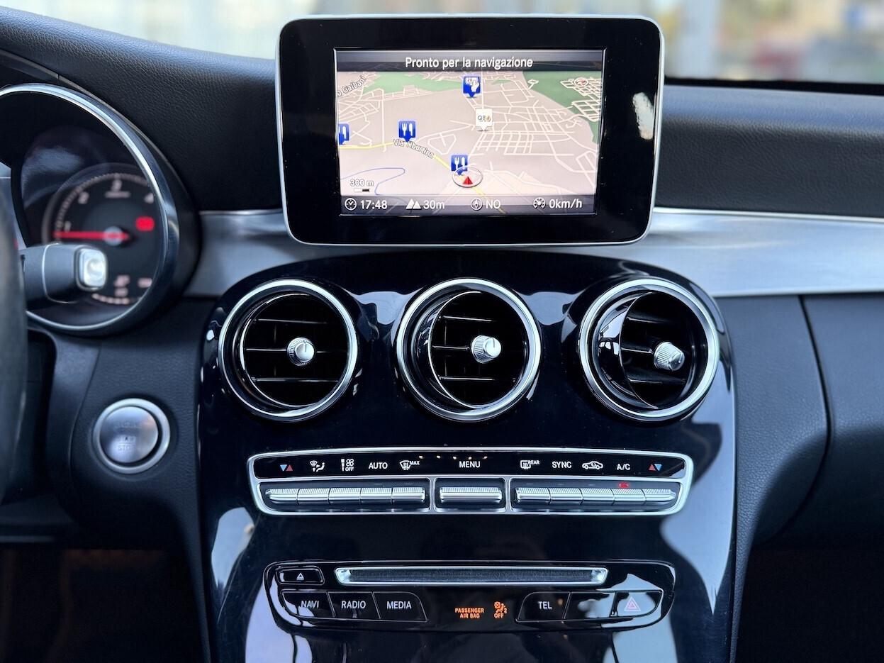 Mercedes-Benz C 220 2.1 Diesel 170CV E6 Automatica - 2018