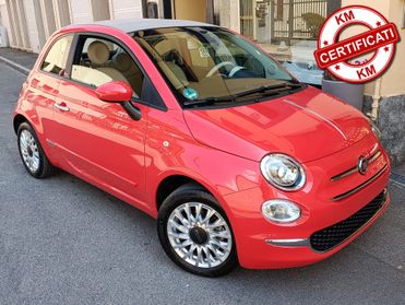 Fiat 500 C 1.0 Hybrid Lounge Rosso Corallo Pelle Full