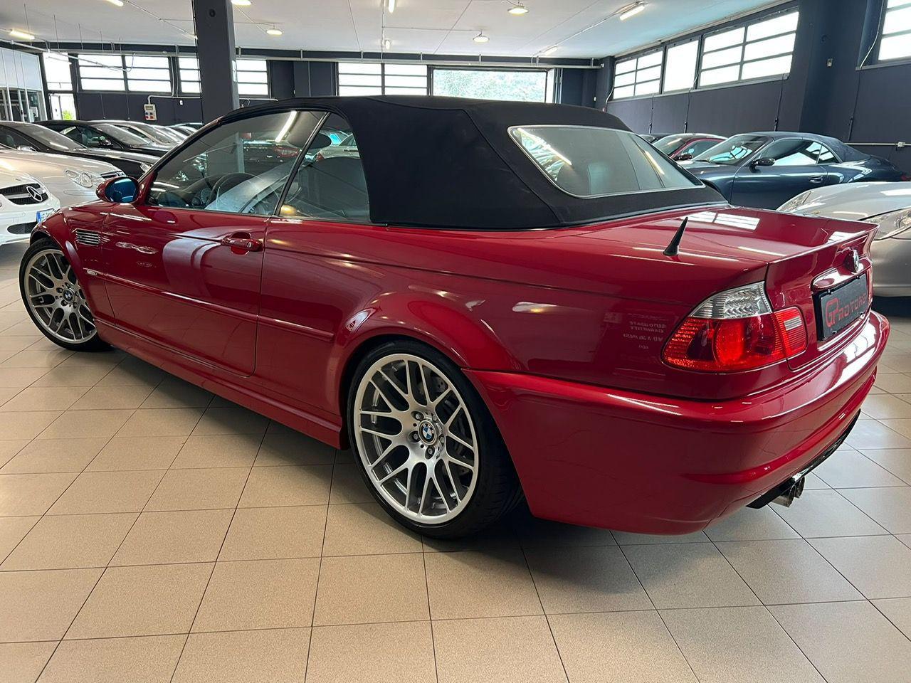 BMW M3 Cabrio 3.2 343CV MANUALE! ROSSA ORIGINALE !
