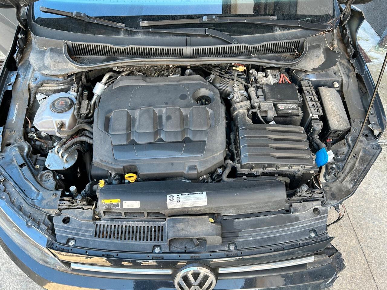 VW Polo 1.6 TDI 95CV - 2019 Incidentata