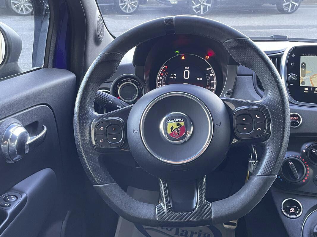 Abarth 595 1.4 Turbo T-Jet 180 CV Competizione "Sedili sabelt in carbonio-Navi-Fari bixeno-Pinze Brembo"