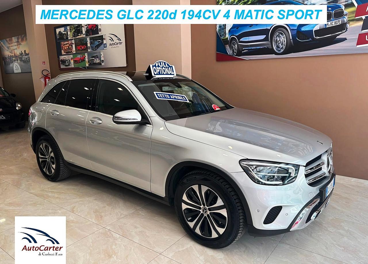 Mercedes-benz GLC 220 d 4Matic **DOPPIO TETTO**