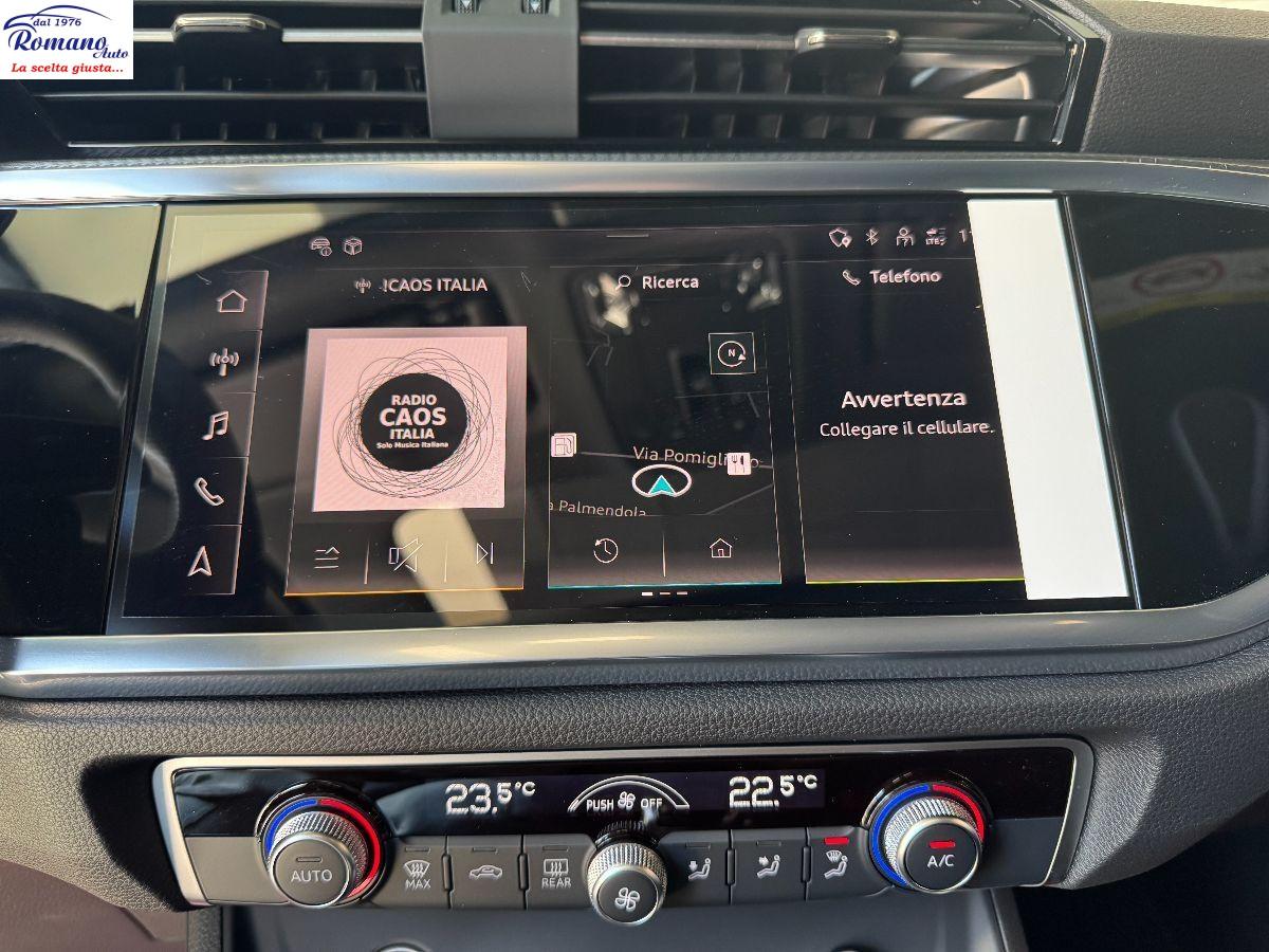 Audi Q3 SPB 35 TDI S tronic S line Black Identity#TETTO APRIBILE!