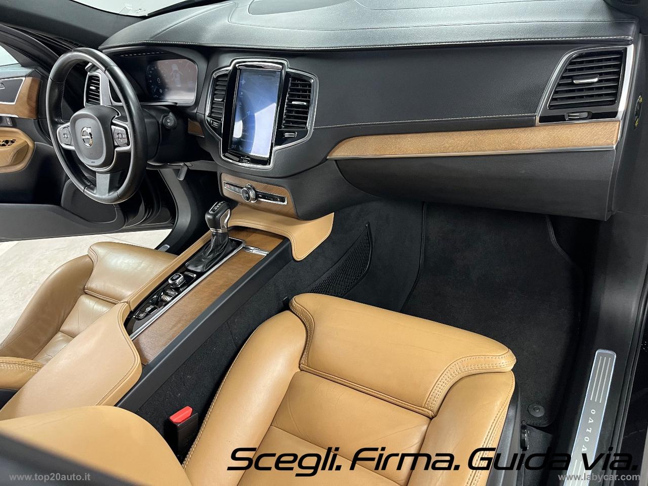 VOLVO XC90 D5 AWD Geartronic Inscription|TOTAL BLACK|PELLE TOTALE