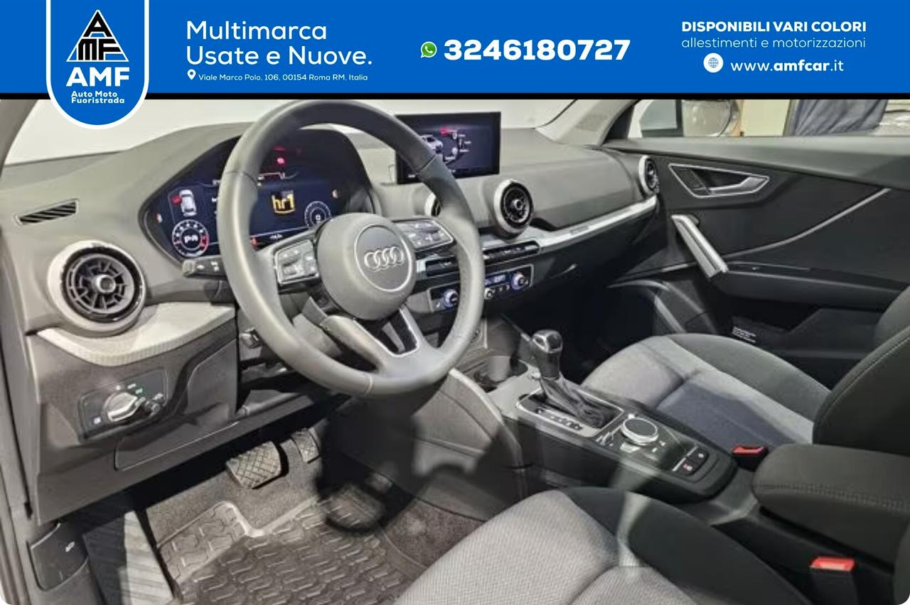 Audi Q2 35 TFSI Telecamera virtuale Riscaldatore ausiliario Sedili sportivi