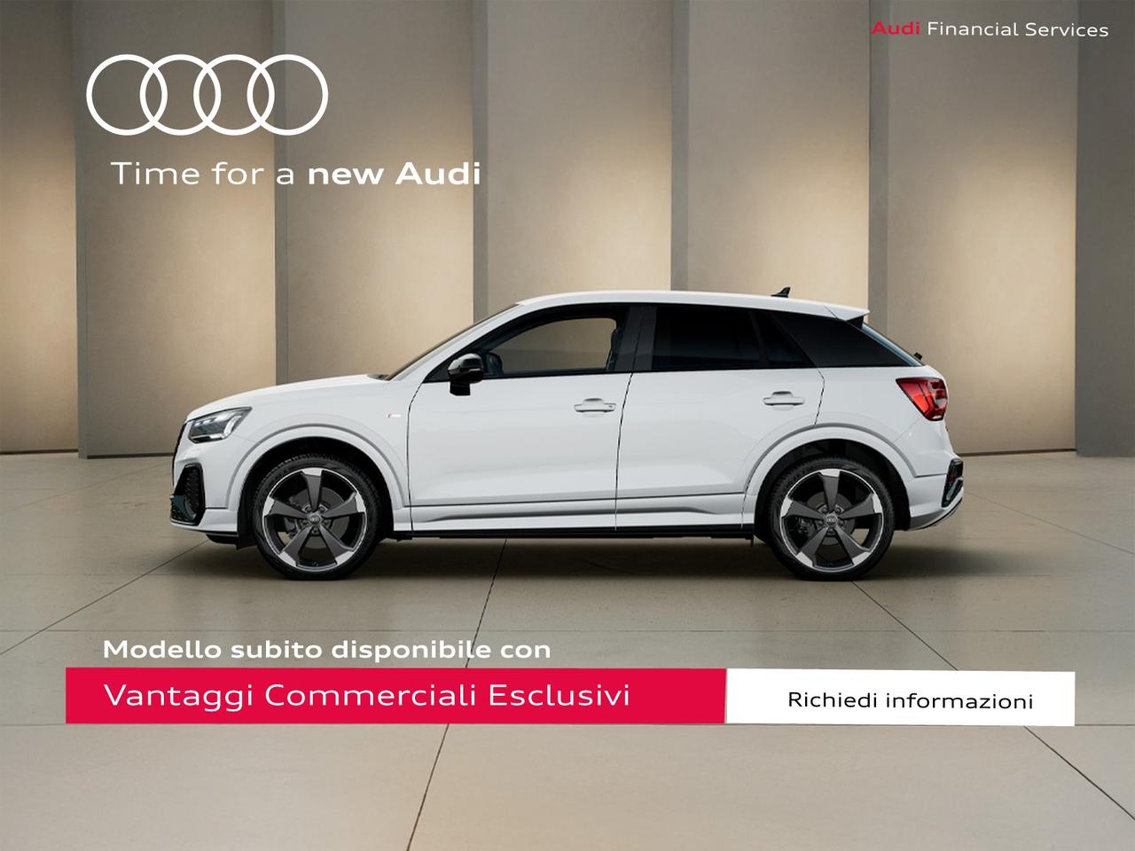 Audi Q2 30 2.0 tdi identity black