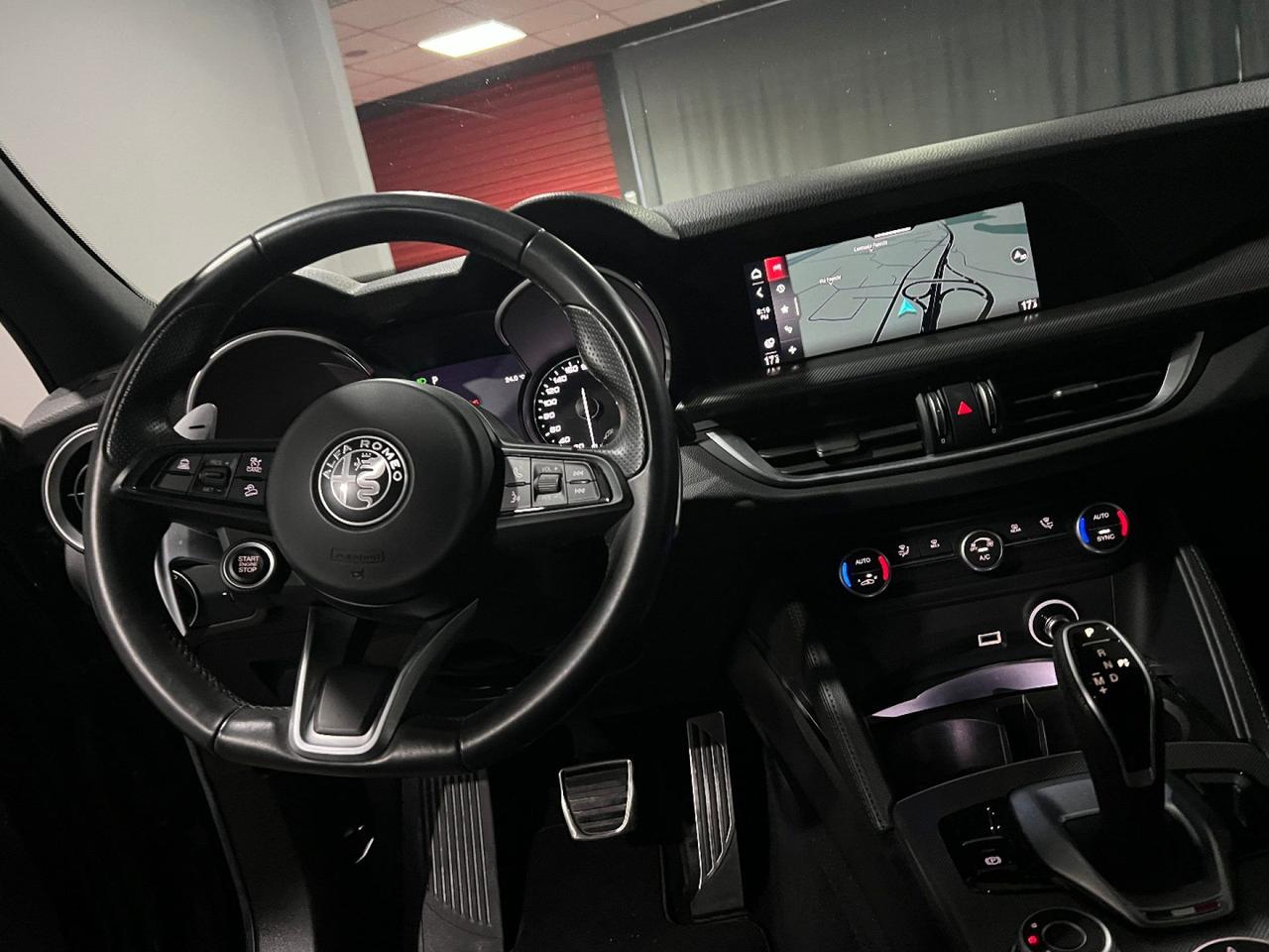 Alfa Romeo Stelvio 2.2 Turbodiesel 190 CV AT8 Q4 Sprint TOTAL BLACK