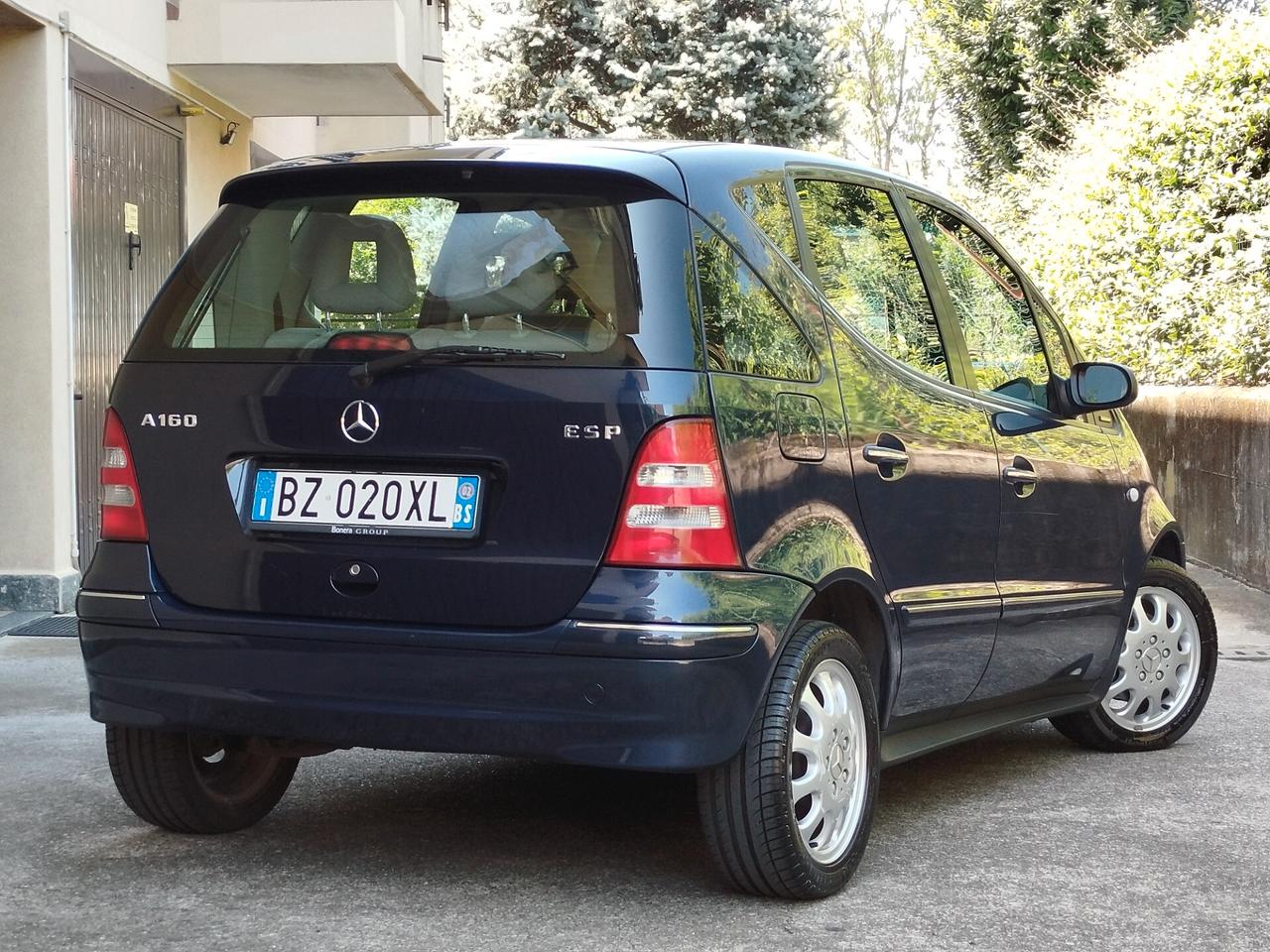 Mercedes A160 BENZINA 102cv / 69.000km / TAGLIANDI