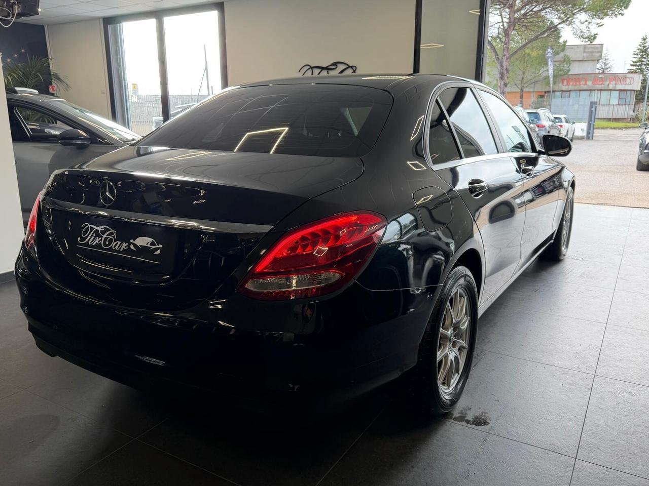 MERCEDES-BENZ CLASSE C180 SPORT 1.6 116CV NAVI OK NEOPATENTATI ANNO 2017