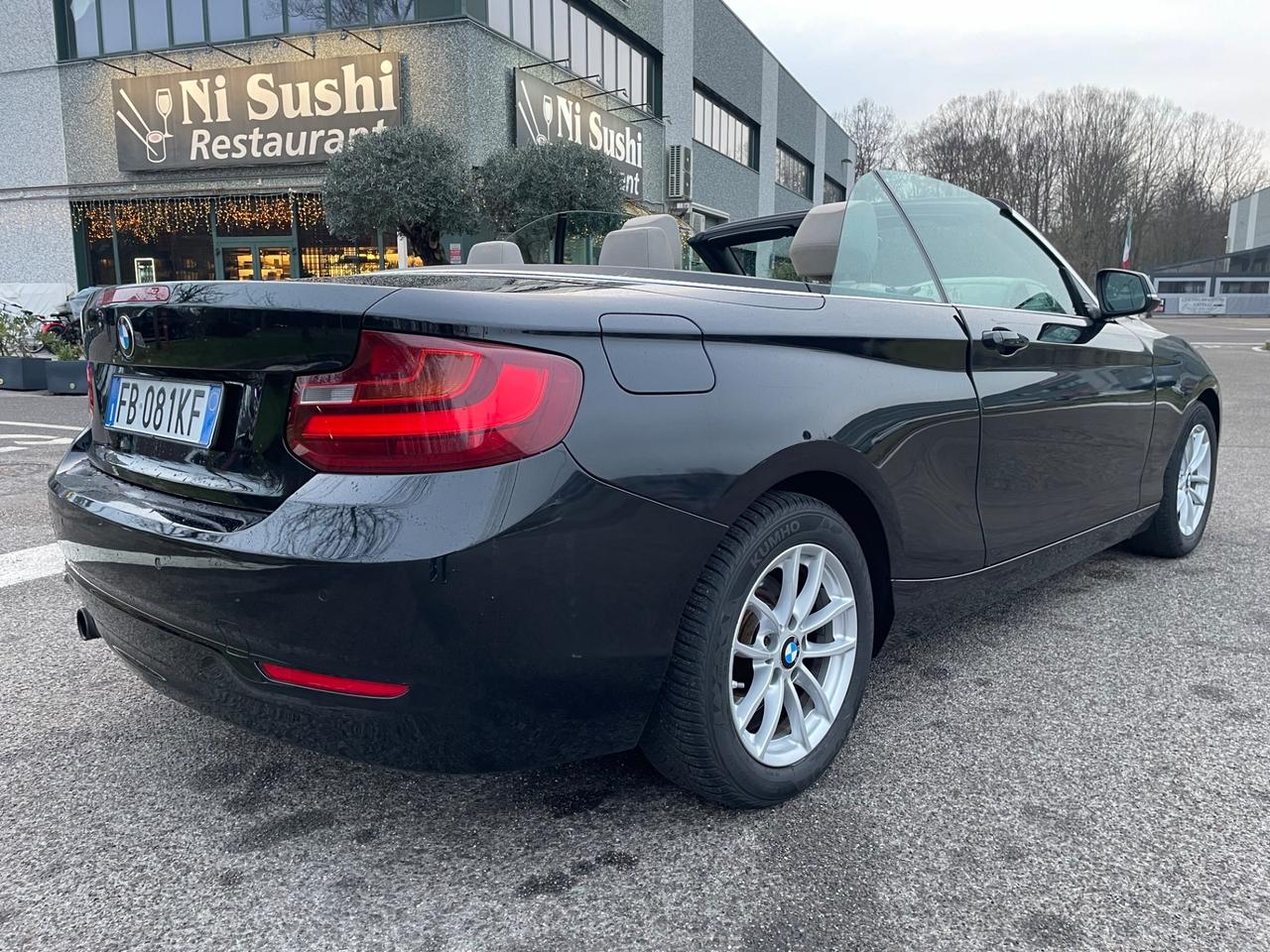Bmw 218 218i Cabrio*Neopatentati*Solo 113000km*