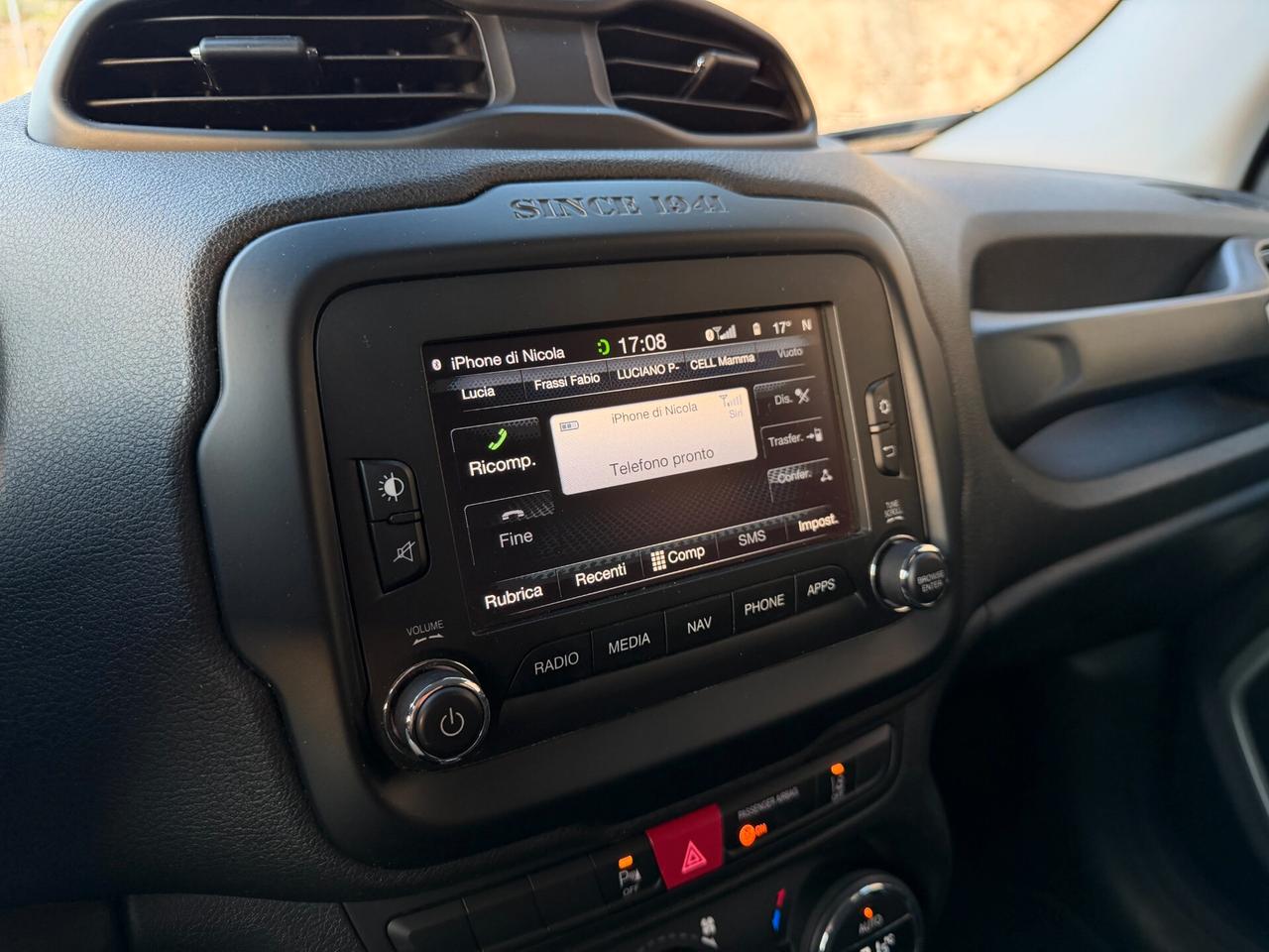 Jeep Renegade LIMITED/1.6 Mjt 120CV/SOLO 114000 KM