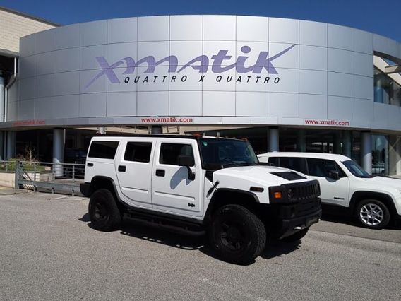 HUMMER H2 H 2 6.0 V8 LUXURY,BLACK STYLE, TETTUCCIO