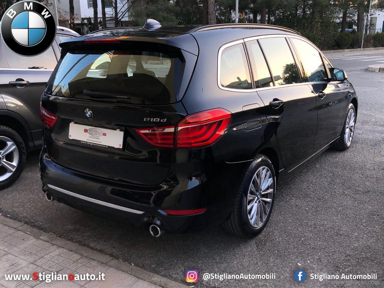 BMW 218d Gran Tourer Luxury 7 POSTI PELLE