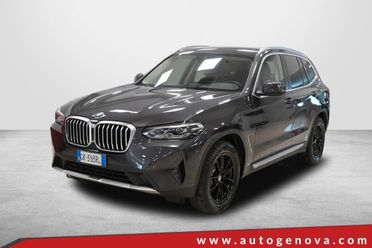 BMW X3 18D 150CV STEPTRONIC 48V S-DRIVE BUSINESS ADVANTAGE ( FARI LED - PELLE - CLIMA TRIZONA - NAVI - MIRROR - PARK ASSISTANT - TELECAMERA POST. - CERCHI 18 )