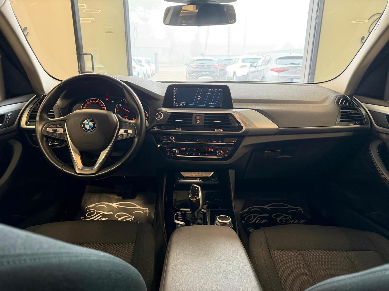 BMW X3 20D X-DRIVE SPORT 190CV MHEV 140KW NAVI CRUISE ANNO 2021