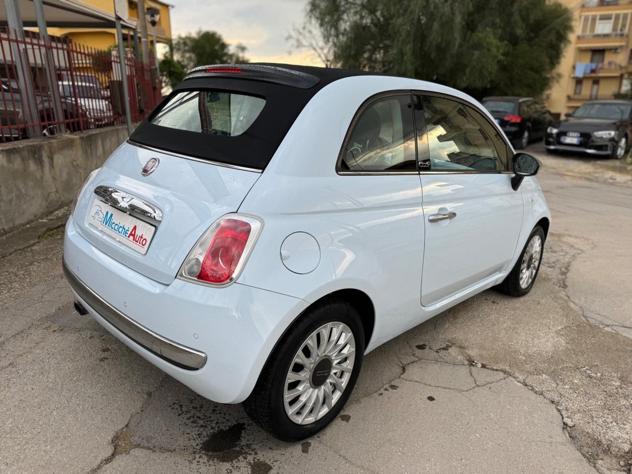 FIAT 500C 1.2 LOUNGE CABRIO FULL NEO PATENTATI