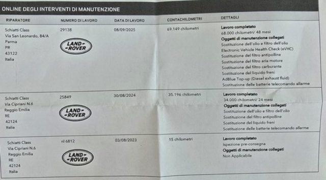 LAND ROVER Range Rover Evoque 2.0 180 CV LEGGERE DESCRIZIONE PERMUTE