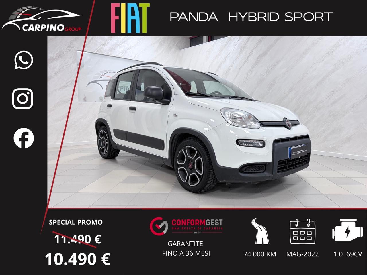 Fiat Panda 1.0 FireFly S&S Hybrid Sport