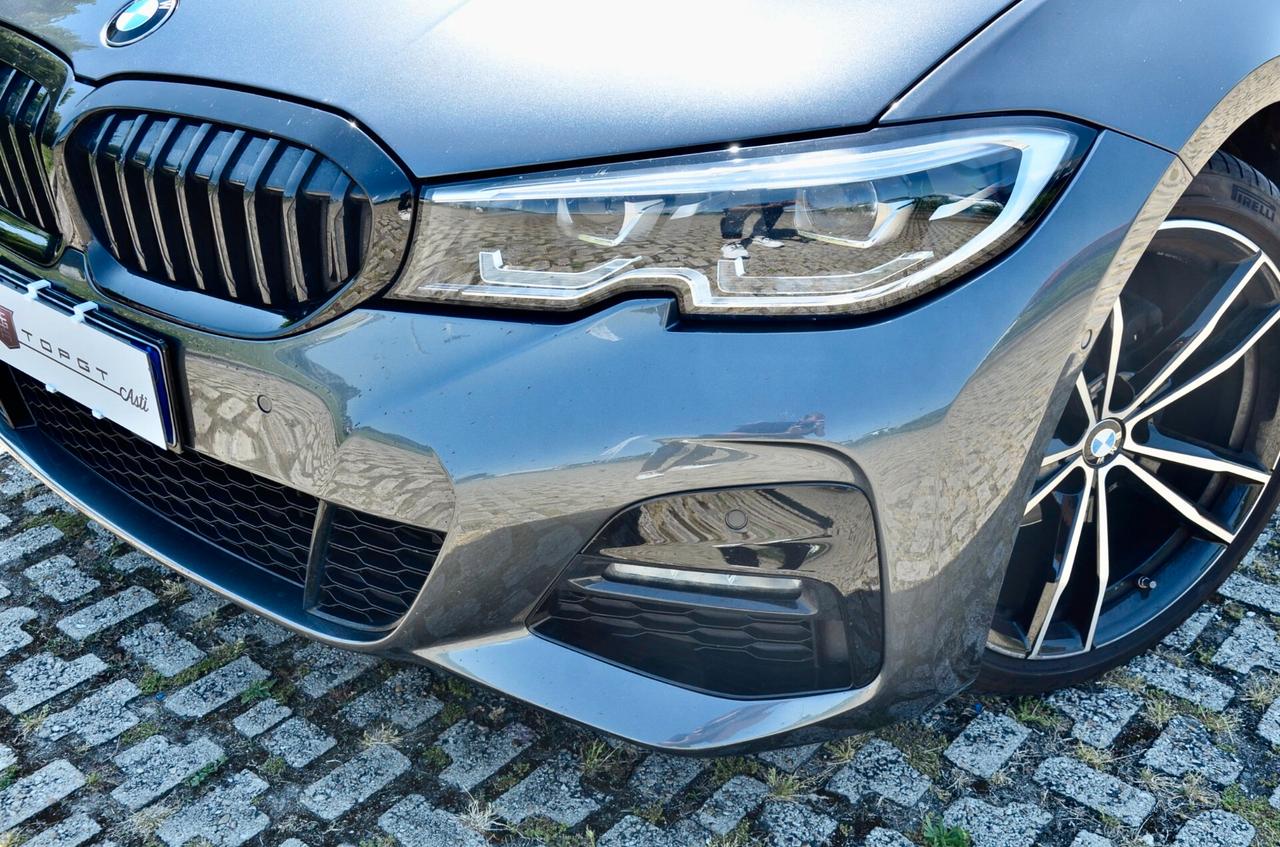 BMW 320d TOURING MHEV 48V XDRIVE MSPORT 190cv AUTO, UNICOPROPRIETARIO, UFF ITALIANA, IVA ESPOSTA 100%, SERVICE BMW, EURO 6D, RETROCAMERA, FULL LED, PERMUTE