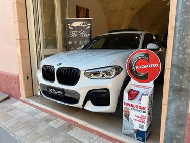 BMW X4 M-SPORT X-DRIVE 2.0 190CV TETTO PELLE NAVI CAM ANNO 2020