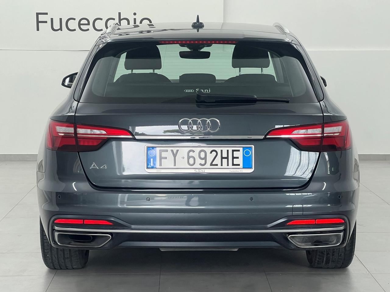 AUDI A4 V 2019 Avant A4 Avant 35 2.0 tdi mhev Business Advanced 163cv s-tronic