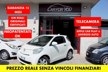 Toyota iQ *PREZZO REALE* 1.4 DIESEL 90 CV KM REALI CERTIFICATI GARANZIA 12 MESI NEOPAT OK TAGLIANDAT
