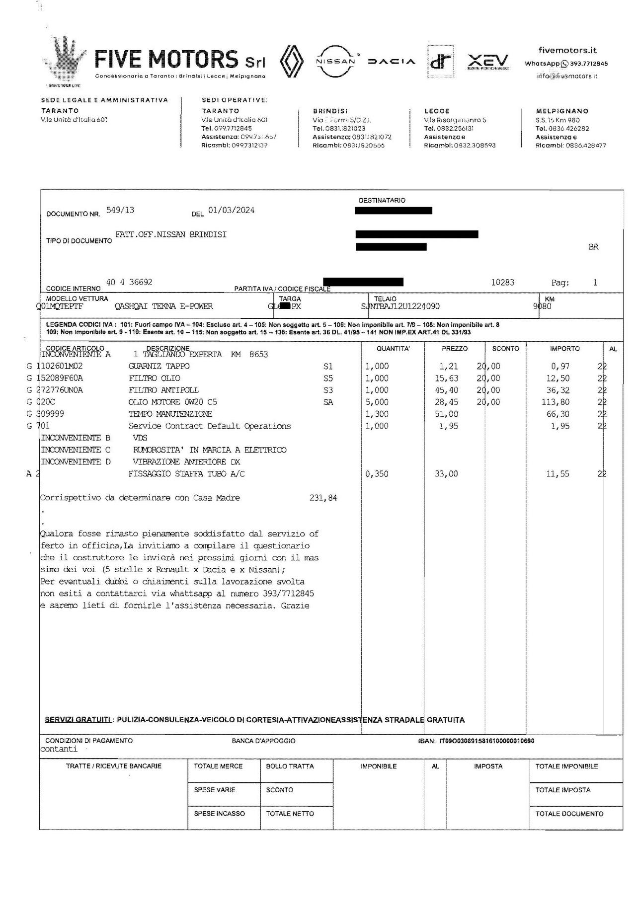 Nissan Qashqai e-Power Tekna 25.000 KM
