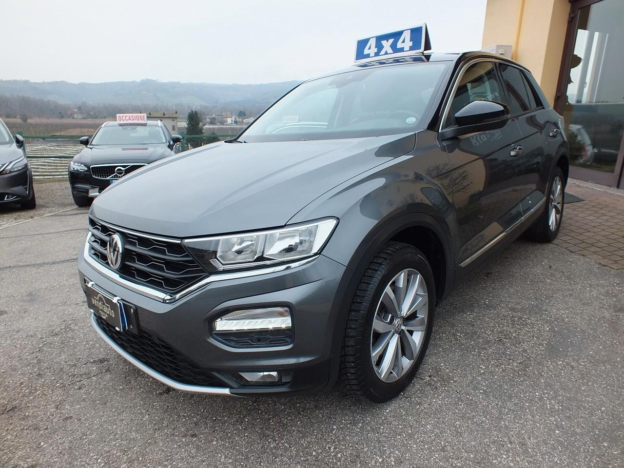 VW T-ROC- 2.0 TDI 4X4 MANUALE 6 MARCE STYLE