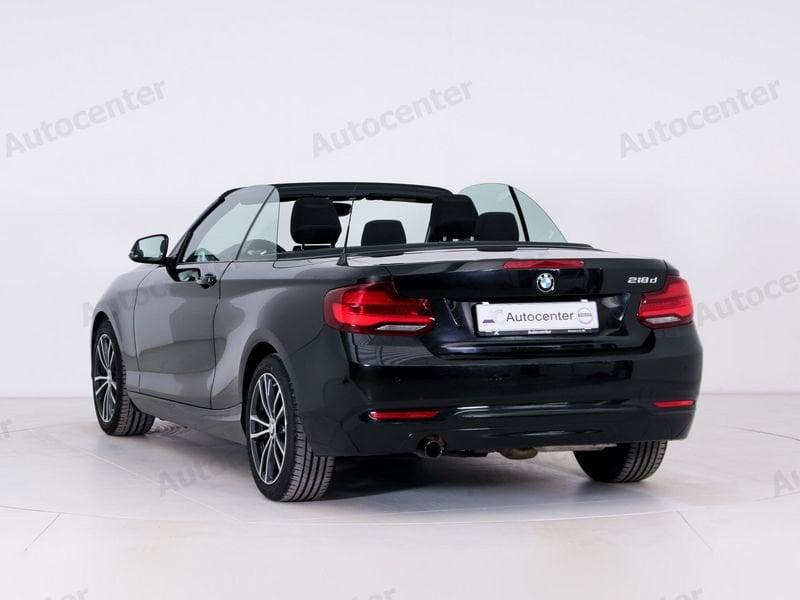 BMW Serie 2 Cabrio Cabrio Sport auto my18