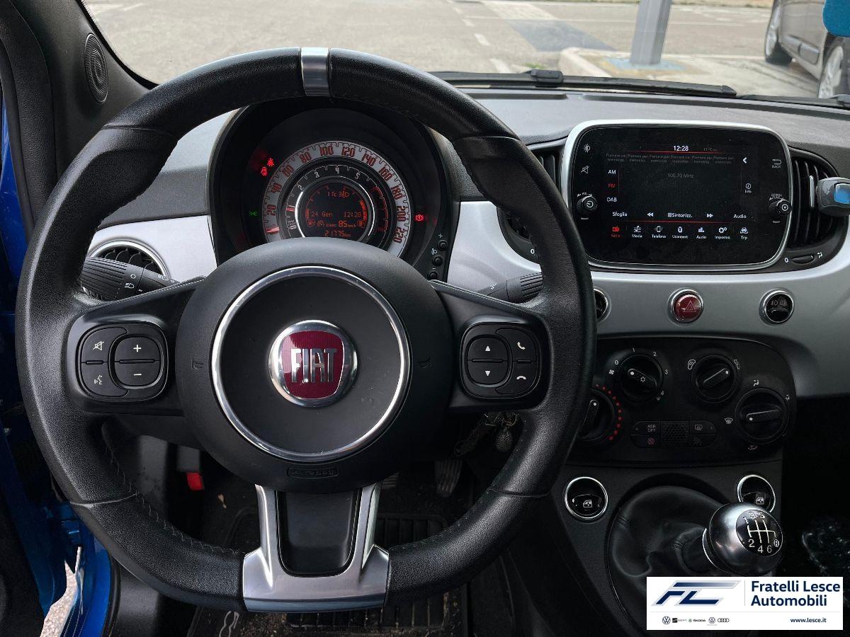 FIAT - 500 1.0 hybrid (Red) 70cv