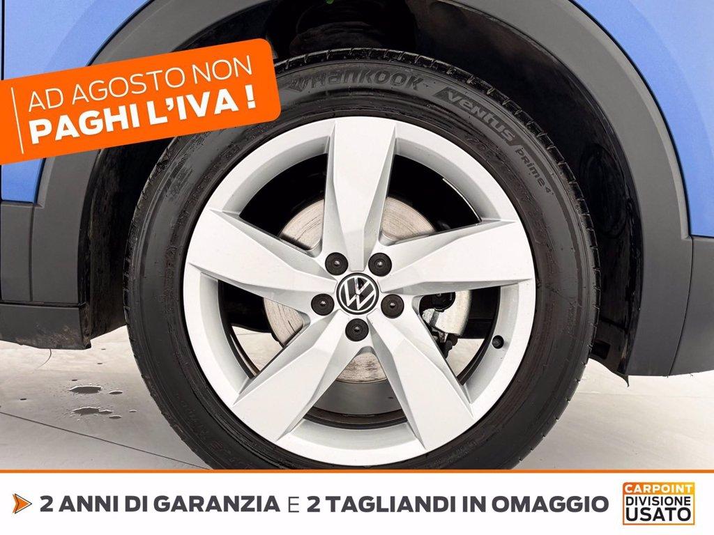VOLKSWAGEN T-cross 1.0 tsi advanced 110cv del 2022