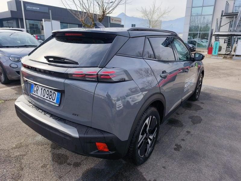 Peugeot 2008 motore elettrico 136 CV versione GT