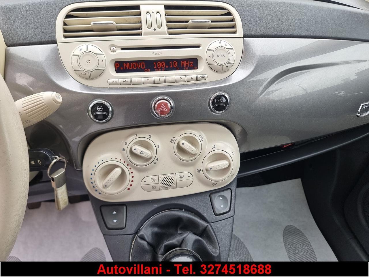 FIAT 500 1.3 MJT 16V 95CV MATT BLACK 2012