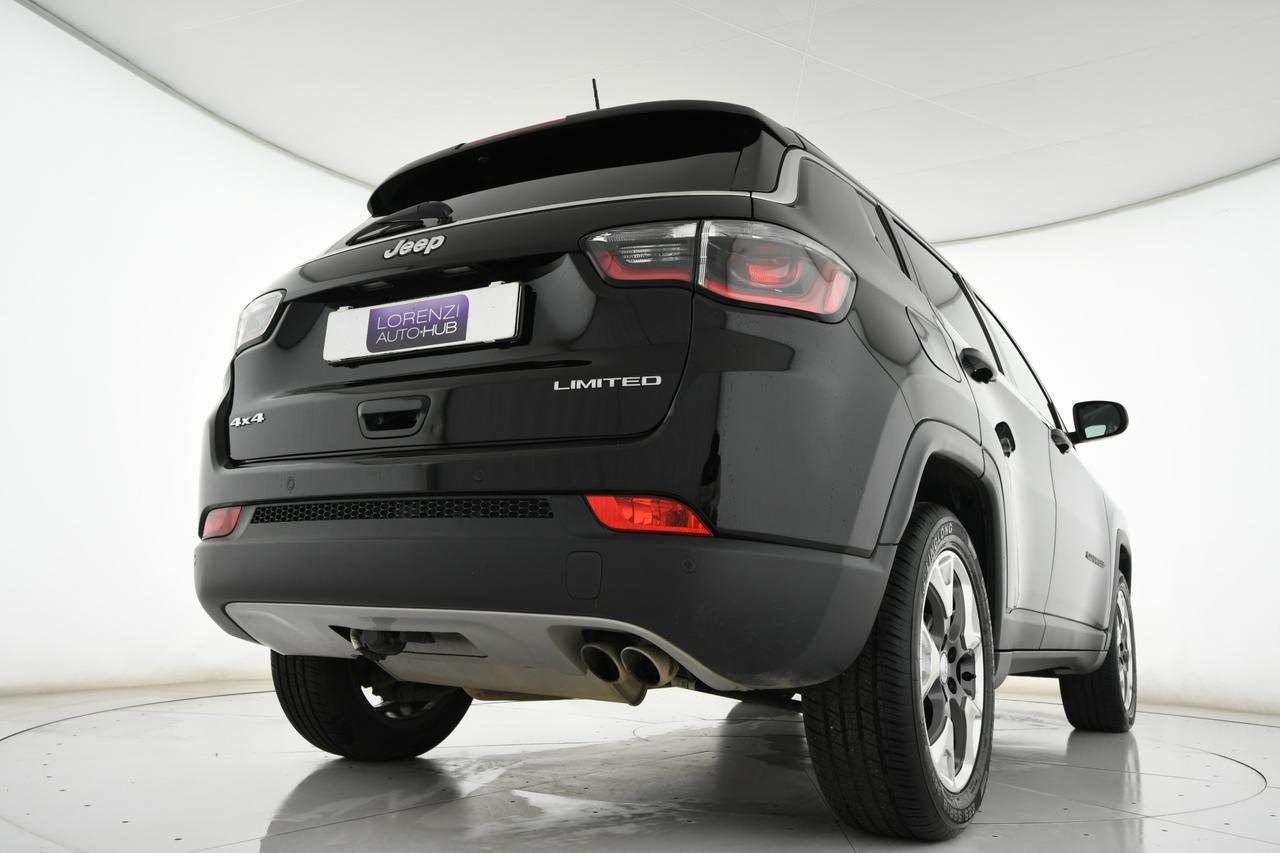 JEEP Compass 2.0 mjt Limited 4wd 140cv auto x COMMERCIANTI PELLE+C18"