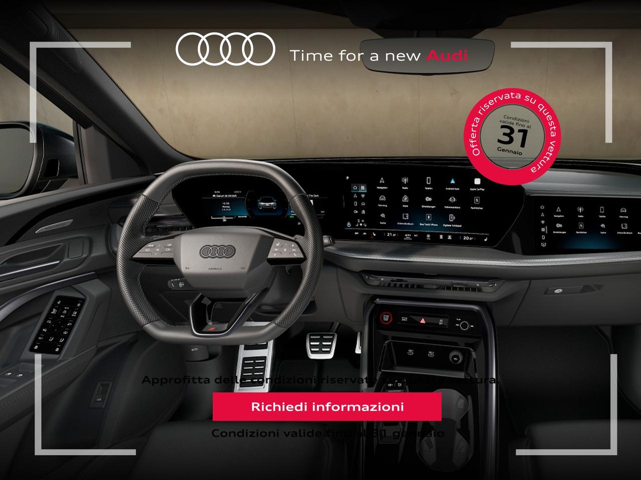 Audi Q5 sportback 2.0 tdi mhev+ s line edition quattro 204cv s-tronic