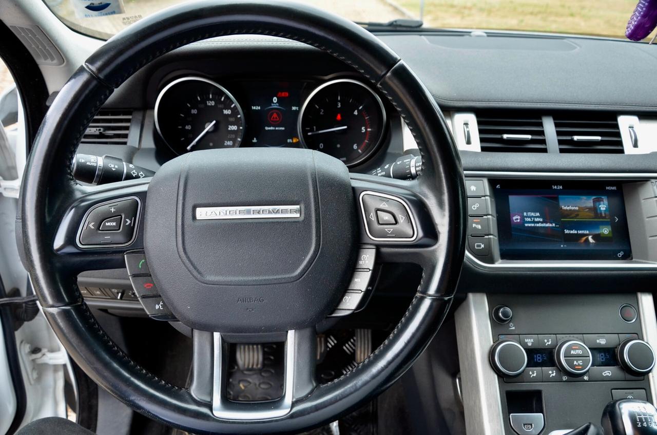 LAND ROVER RANGE ROVER EVOQUE 5p 2.0 TD4 150cv, UFF ITALIANA, EURO 6B, NAVI, RETROCAMERA, PERMUTE