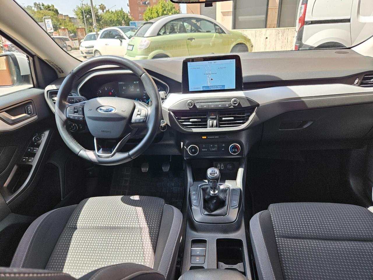 FORD FOCUS SW 1500 ECOBLUE 120 CV KM CERTIFICATI