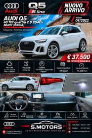 Audi Q5 40Tdi 204Cv Sline Solo74.000Km Come Nuova