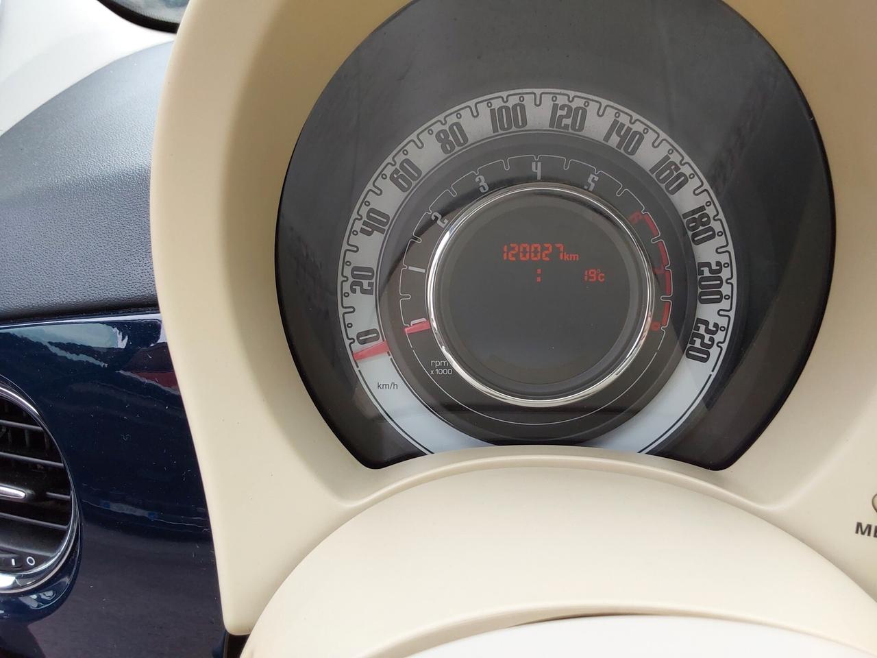 Fiat 500 C 1.2 Lounge con impianto Metano