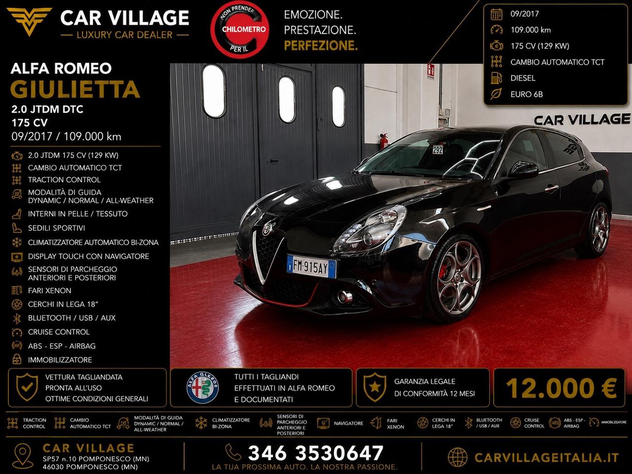Alfa Romeo Giulietta 2.0 JTDm 175 CV TCT Super