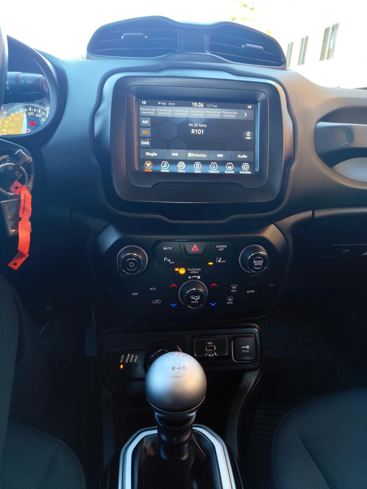 Jeep Renegade 2.0 Mjt 140CV 4x4 Limited/Manuale/Gancio Traino/Unicoproprietario