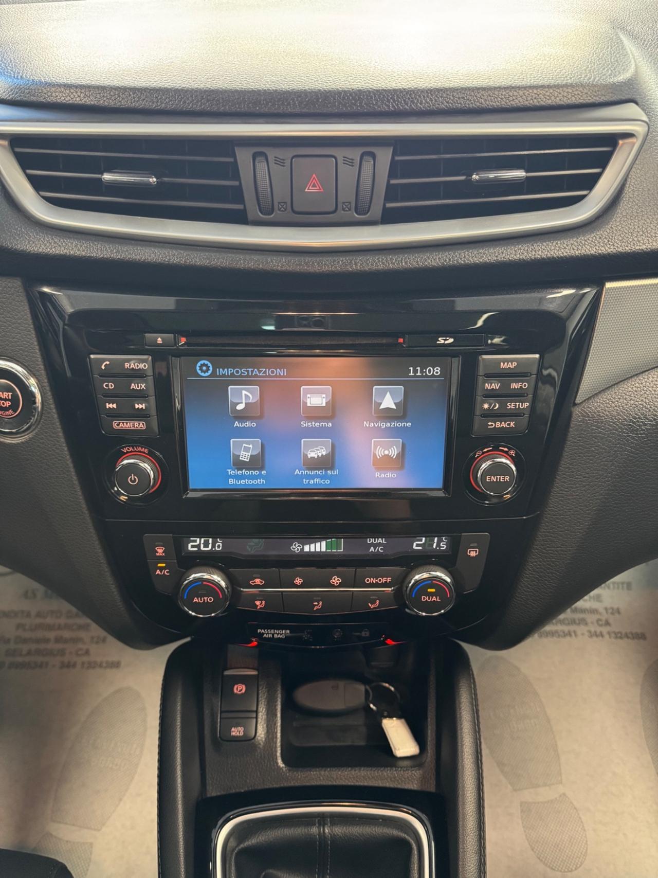 Nissan Qashqai 1.5 dCi 110 Cv Tekna Tetto Panorama