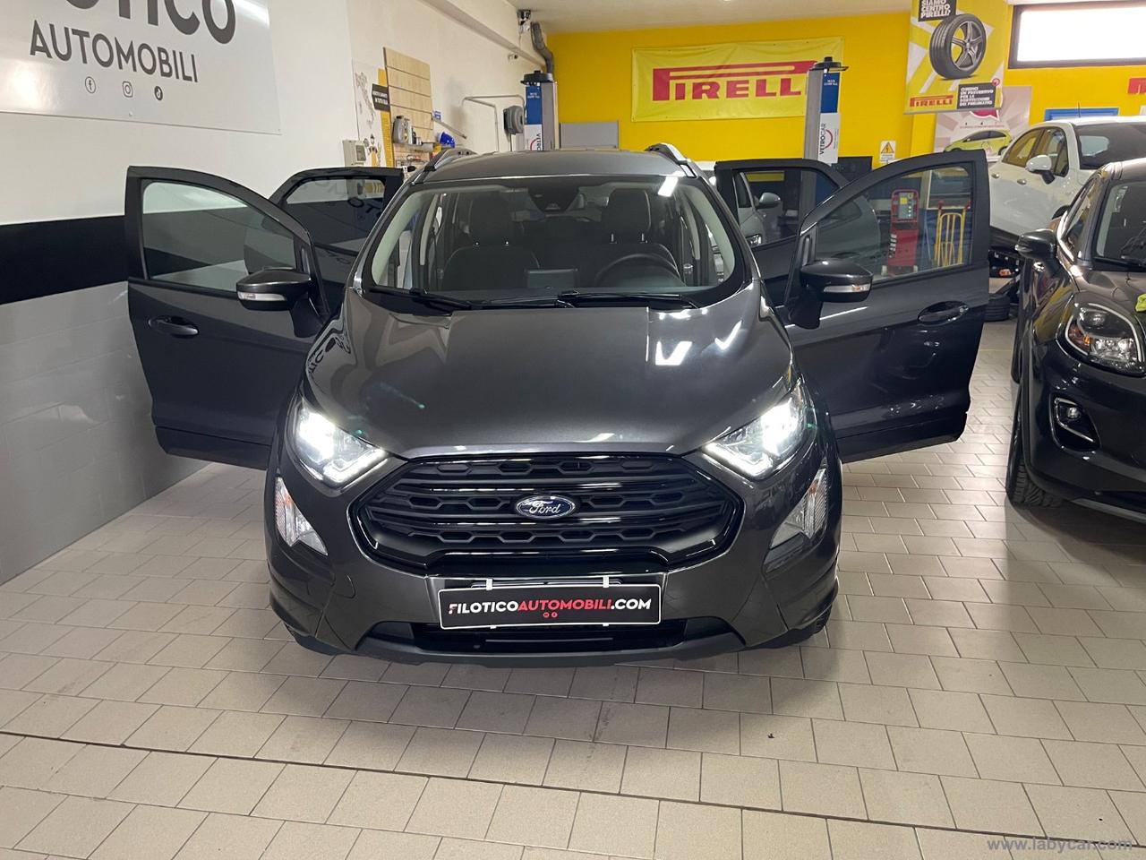 FORD EcoSport 1.0 EcoBoost 125 CV S&S ST-Line CARPLAY - PELLE ALCANTARA KM 54.613