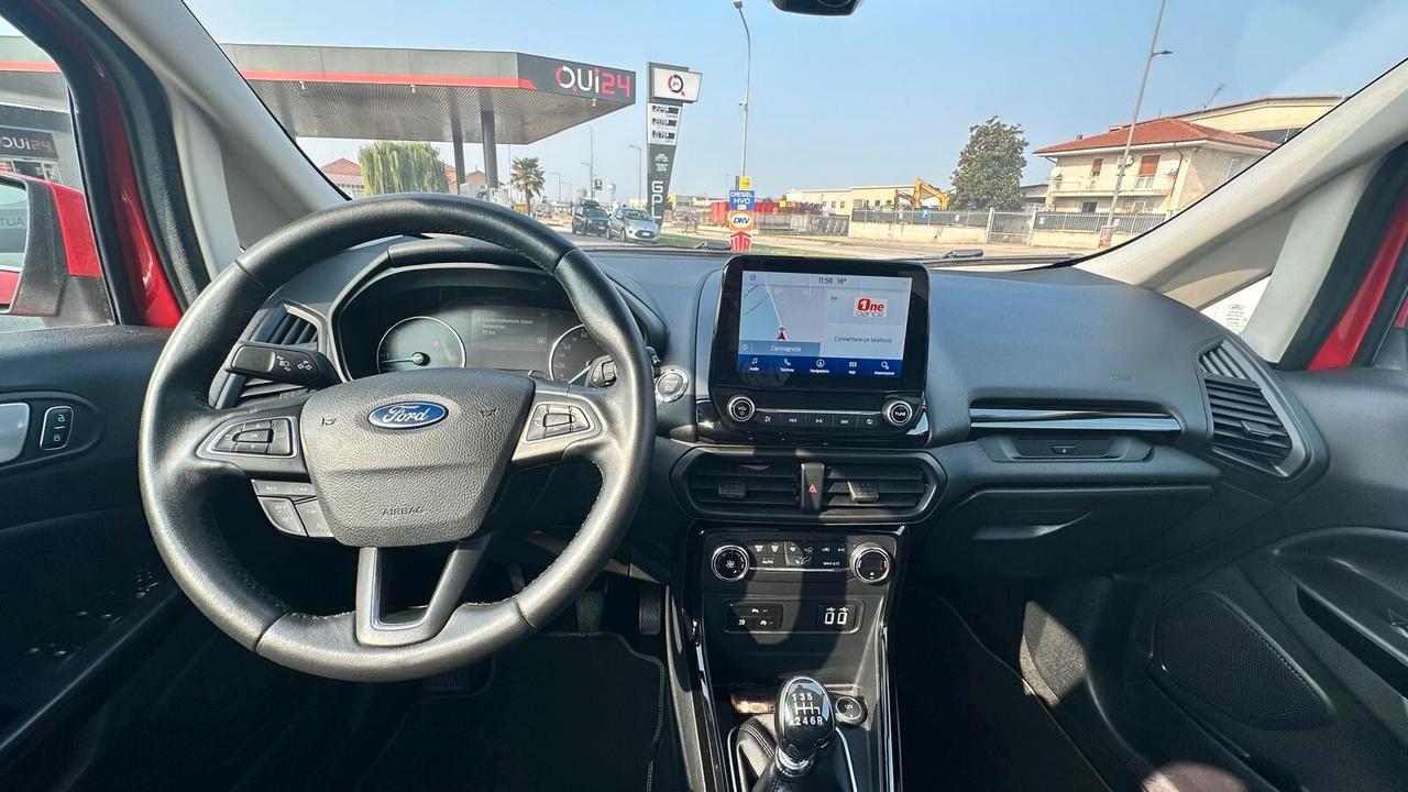 Ford EcoSport 1.5 Ecoblue 100 CV Start&Stop Titanium KM CERTIFICATI-UNICO PROPRIETARIO