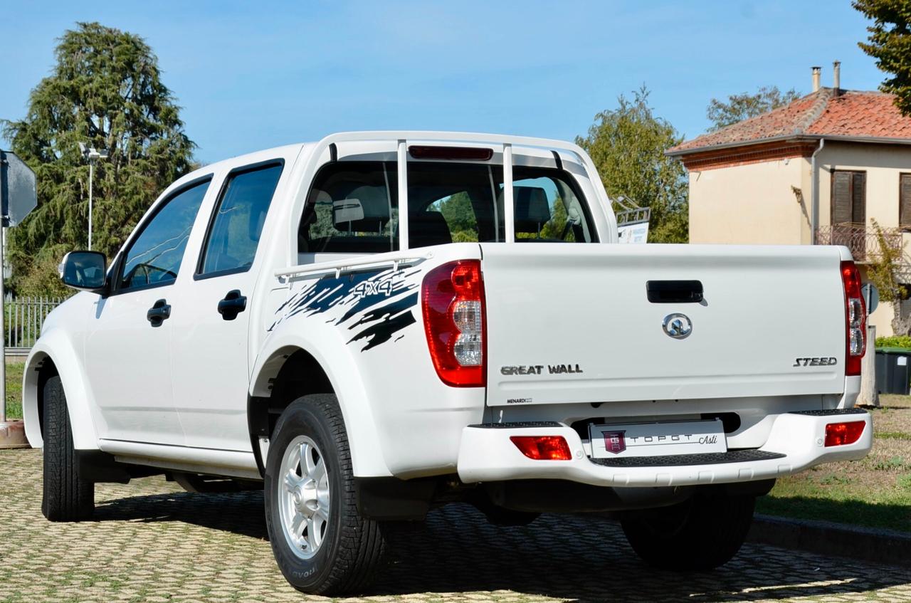 GREAT WALL STEED DC 2.4 PREMIUM GPL 4WD 150cv, AUTO PRIVATA, NO IVA, UNICOPROPRIETARIO, EURO 6D, UFF ITALIANA, NAVI, RETROCAMERA, PERMUTE