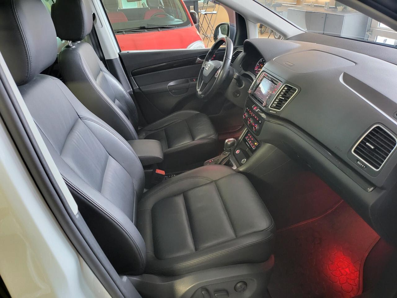 Seat Alhambra 2.0 TDI 184 CV DSG gancio traino accessoriatissima!!!